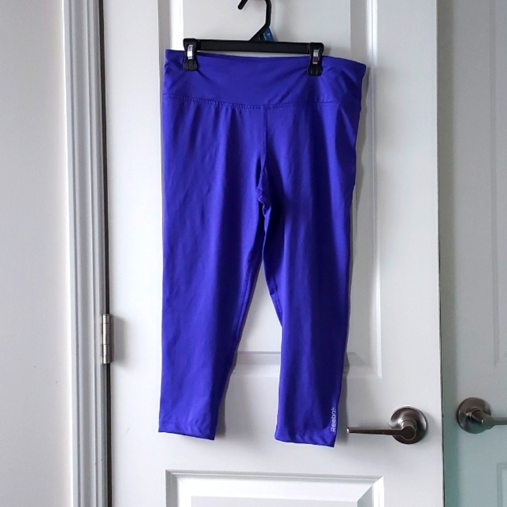 Reebok girls purple pants medium